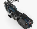 Harley-Davidson FLSTS Heritage Springer 2002 3D模型 顶视图