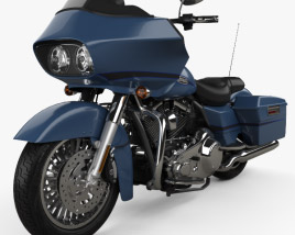 3D model of Harley-Davidson FLTR Road Glide 2009