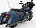 Harley-Davidson FLTR Road Glide 2009 3Dモデル 後ろ姿