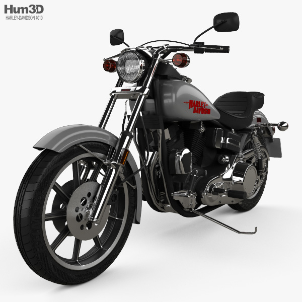 Harley-Davidson FXS Low Rider 1980 3D model