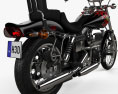 Harley-Davidson FXWG Wide Glide 1980 Modello 3D