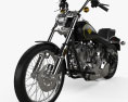 Harley-Davidson FXST Softail 1984 Modèle 3d