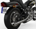 Harley-Davidson FXST Softail 1984 Modello 3D