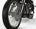 Harley-Davidson FXST Softail 1984 Modelo 3D