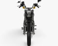 Harley-Davidson FXST Softail 1984 3d model front view