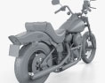 Harley-Davidson FXST Softail 1984 3D модель