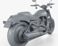 Harley-Davidson VRSCA V-Rod 2002 3D-Modell