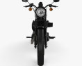 Harley-Davidson Sportster XL 883N Iron 883 2009 3d model front view