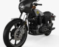 Harley-Davidson XLCR 1000 Cafe Racer 1977 Modello 3D