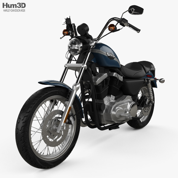Harley-Davidson XLH 1200 Sportster 2003 3D model