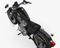 Harley-Davidson XLH 883 Sportster 2002 3d model top view