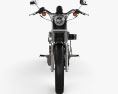 Harley-Davidson XLH 883 Sportster 2002 Modelo 3D vista frontal