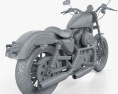 Harley-Davidson XLH 883 Sportster 2002 3Dモデル
