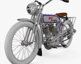 3D model of Harley-Davidson 10F