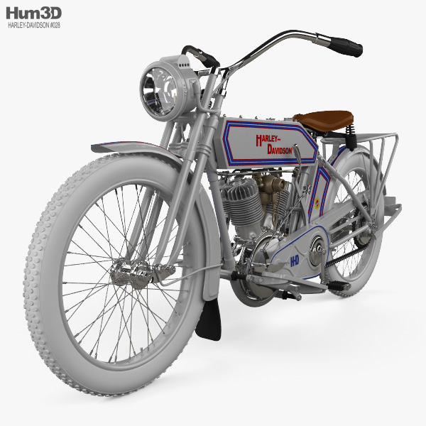 Harley-Davidson 10F 3D model