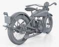 Harley-Davidson 26B 1926 3d model