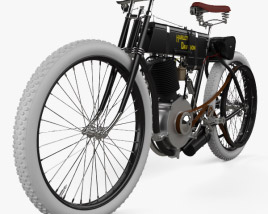Harley-Davidson Model 1 1903 3D model