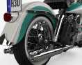 Harley-Davidson Panhead FLH Duo-Glide 1958 Modelo 3d