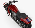 Harley-Davidson V-Rod Muscle 2010 3d model top view
