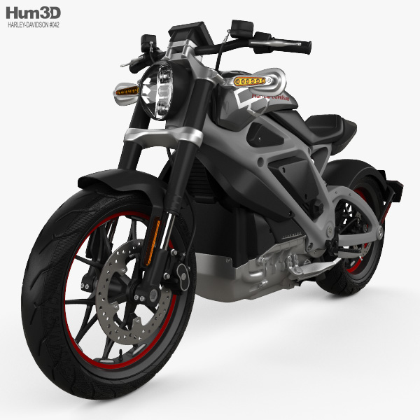 Harley-Davidson LiveWire 2014 Modèle 3D