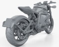 Harley-Davidson LiveWire 2014 3d model