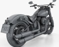 Harley-Davidson Softail Slim 2016 3d model