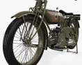 Harley-Davidson 19W Sport Twin 1919 3d model