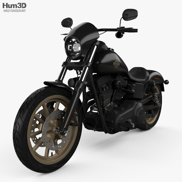 Harley-Davidson Dyna Low Rider S 2016 3Dモデル