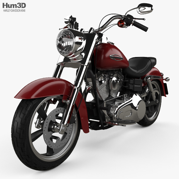 Harley-Davidson Dyna Switchback 2012 3D модель