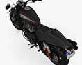 Harley-Davidson Sportster  XR1200X 2012 3d model top view