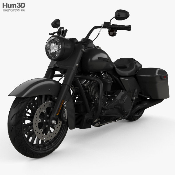 Harley-Davidson Road King 2018 3D 모델 