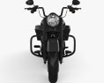 Harley-Davidson Road King 2018 3D-Modell Vorderansicht