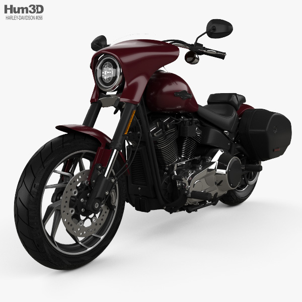 Harley-Davidson FLSB Sport Glide 107 2018 3D model