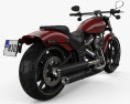 Harley-Davidson FXBRS Breakout 114 2018 3d model back view
