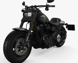 Harley-Davidson FXFB Fat Bob 114 2018 3D model