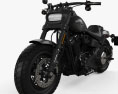 Harley-Davidson FXFB Fat Bob 114 2018 3D-Modell