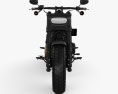 Harley-Davidson FXFB Fat Bob 114 2018 Modelo 3d vista de frente