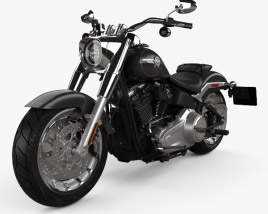 Harley-Davidson SDBV Fat Boy 114 2018 3D модель