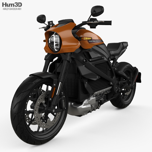 Harley-Davidson LiveWire 2019 3D模型