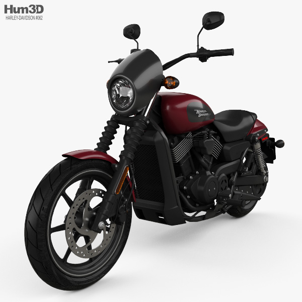 Harley-Davidson Street 750 2018 3D 모델 