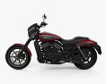 Harley-Davidson Street 750 2018 3d model side view
