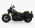 Harley-Davidson Heritage Classic 2018 3d model side view
