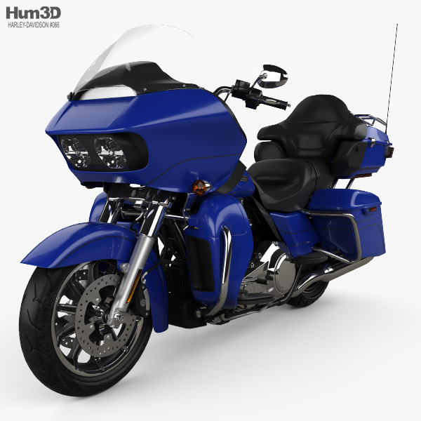 Harley-Davidson Road Glide Ultra 2018 3D model