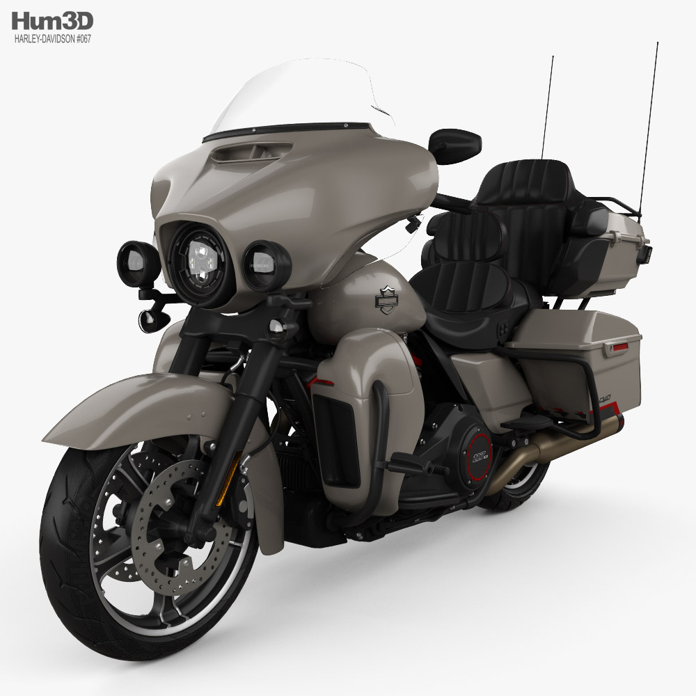 Harley Davidson Cvo Limited 2020 Modelo 3d Veiculos No Hum3d
