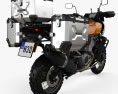 Harley-Davidson Pan America 2021 3Dモデル 後ろ姿