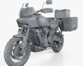 Harley-Davidson Pan America 2021 3Dモデル clay render