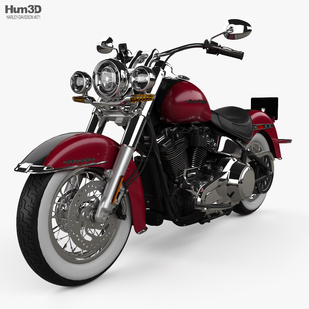 Harley-Davidson Deluxe 107 2021 3D модель