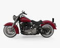 Harley-Davidson Deluxe 107 2021 3d model side view