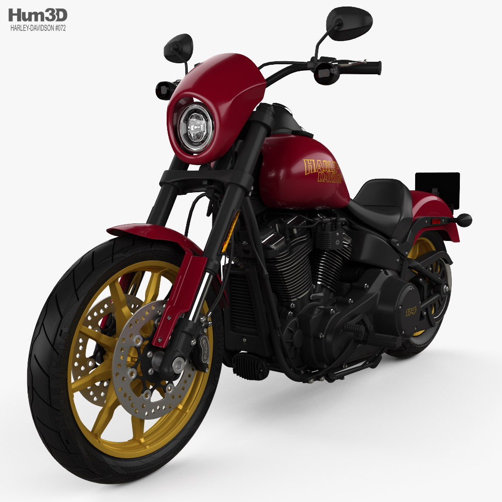 Harley-Davidson Low Rider 107 2021 3Dモデル