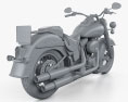 Harley-Davidson Softail Deluxe 2006 Modelo 3D
